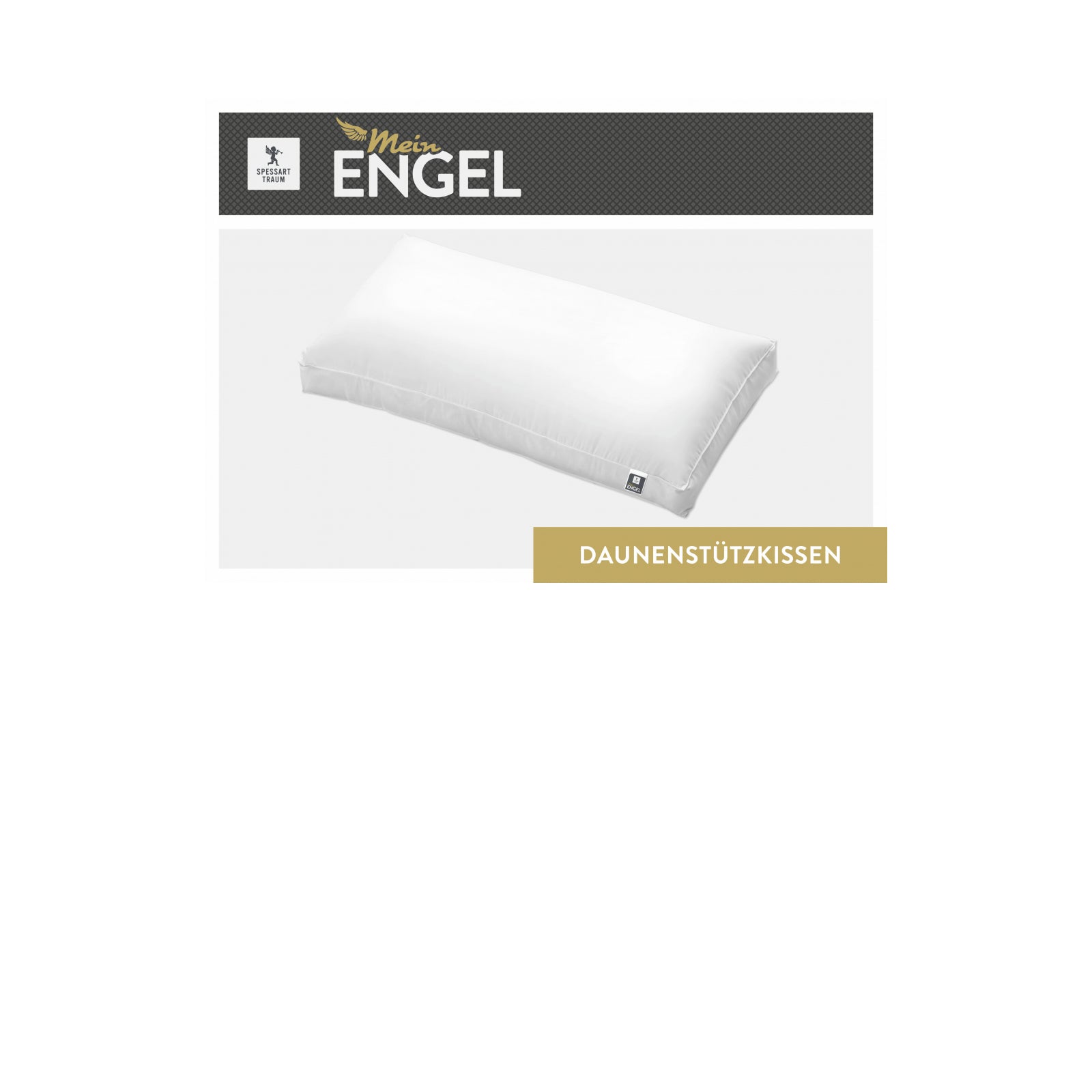 Daunenstützkissen