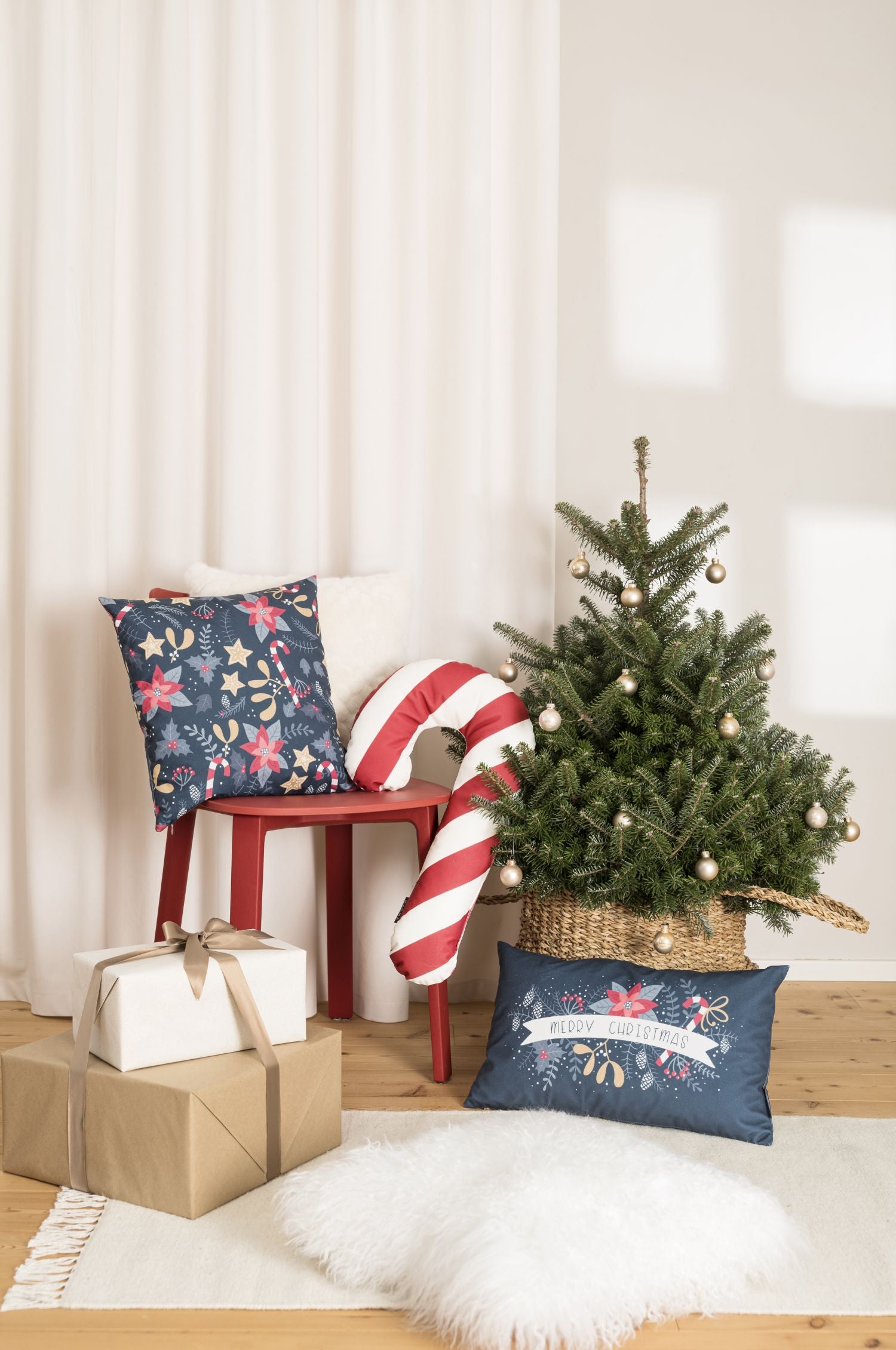 Formkissen "Candy Xmas"