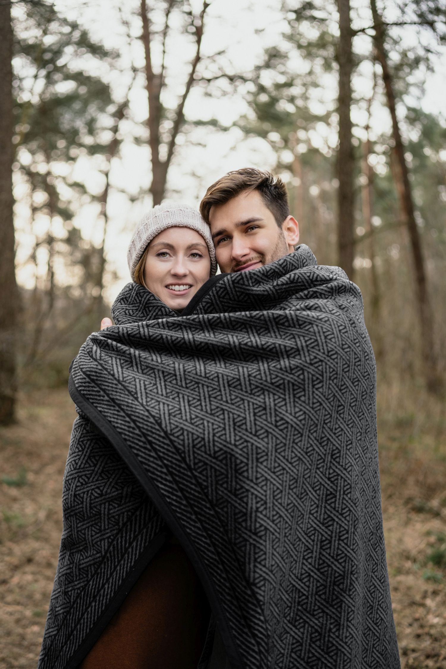 Jacquard Decke "Temi"