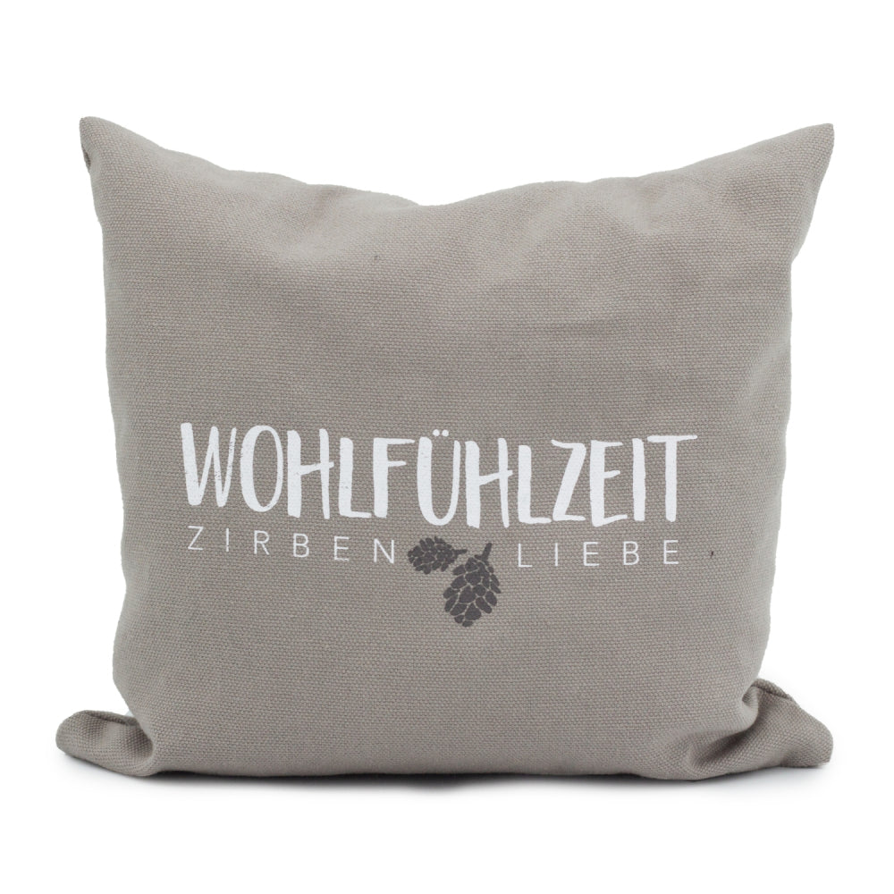 Zirbenkissen "Wohlfühlzeit"