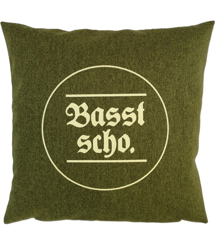 Kissenhülle "Basst Scho"