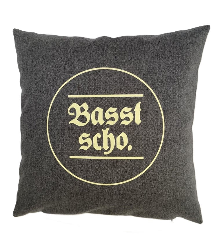 Kissenhülle "Basst Scho"