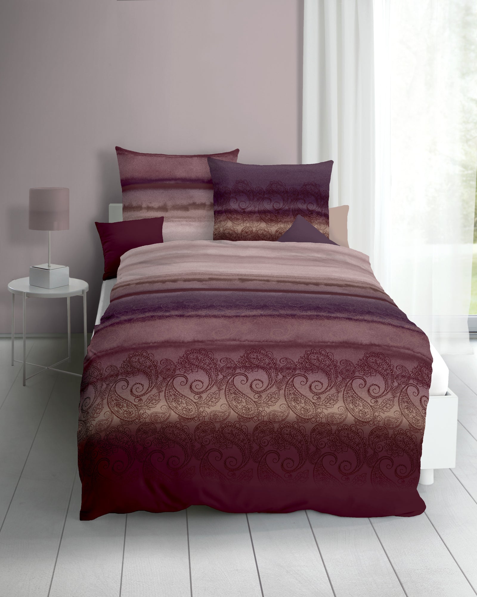 Biber-Bettwäsche "Mara"